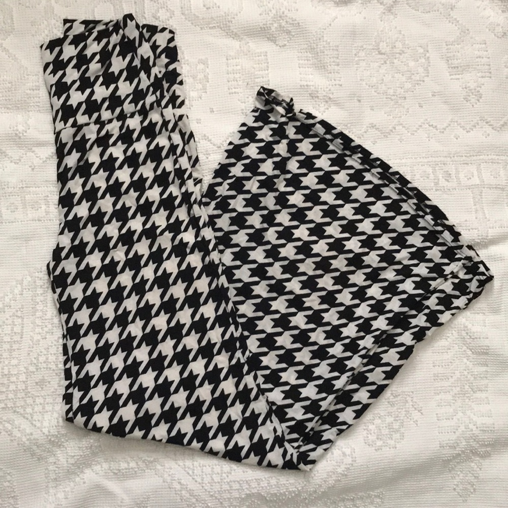Houndstooth palazzo pants - Picture 1 of 2